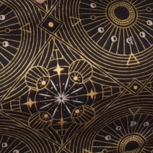 Vivacious Vixen Apparel - Tillie Dress in Art Deco Print (Size 3X) - Picture 5 of 7